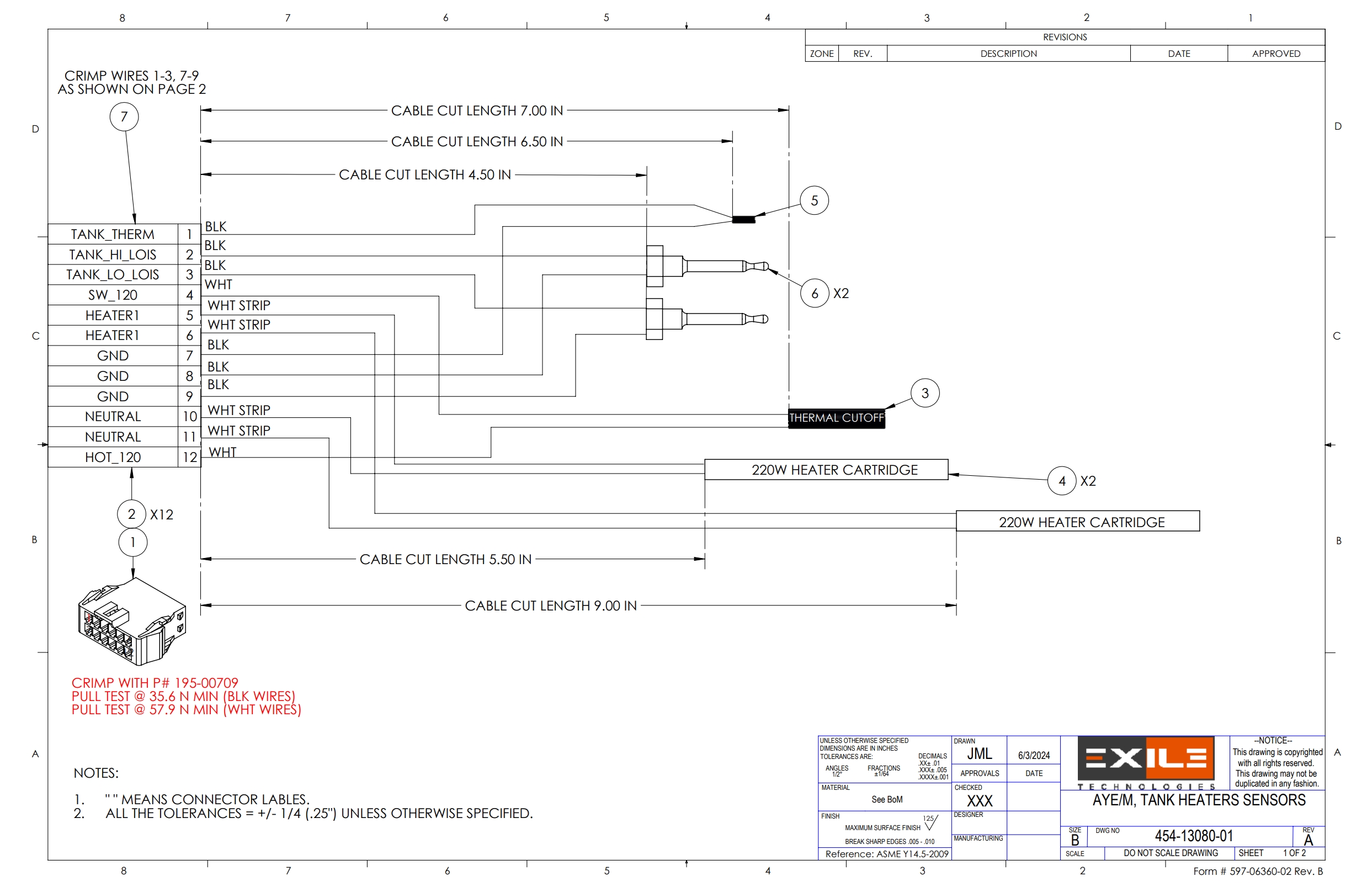 Cable Drawing